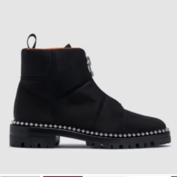 Alexander Wang Black Cooper Nylon Boots - Picture 11 of 11